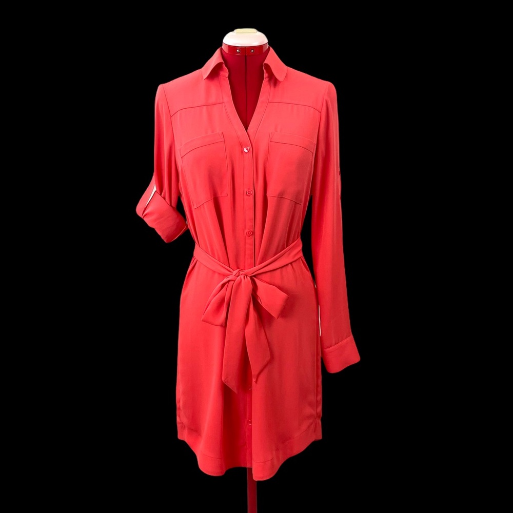 Express Long Sleeves Shirt Dress S.